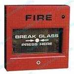 SYSTEM SENSOR M400K Breakglass Manual Call Point 24VDC with Base