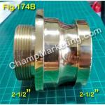 Fig.174B Adapter Male Instantaneous 2-1/2" to Male Screw 2-1/2"